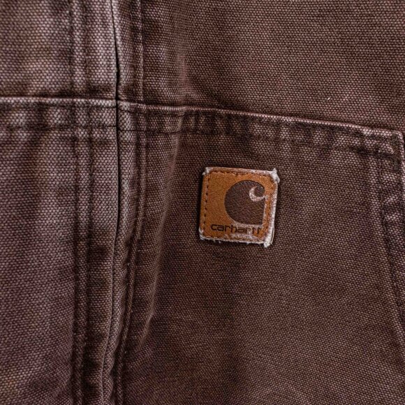 Carhartt J130 Hooded Work Jacket 4XLT Grunge Streetwear Skate Workwear Distress - Picture 4 of 7